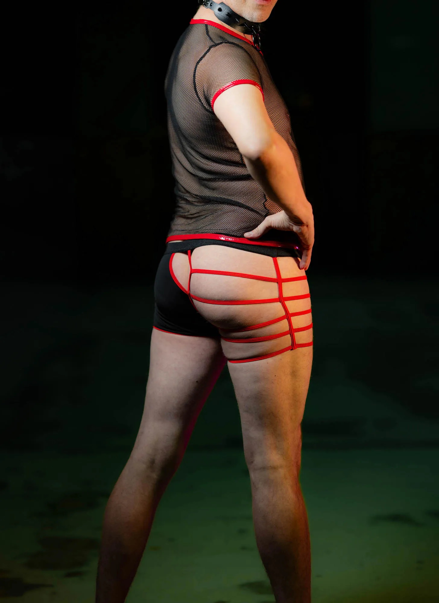Red Line Fish Net