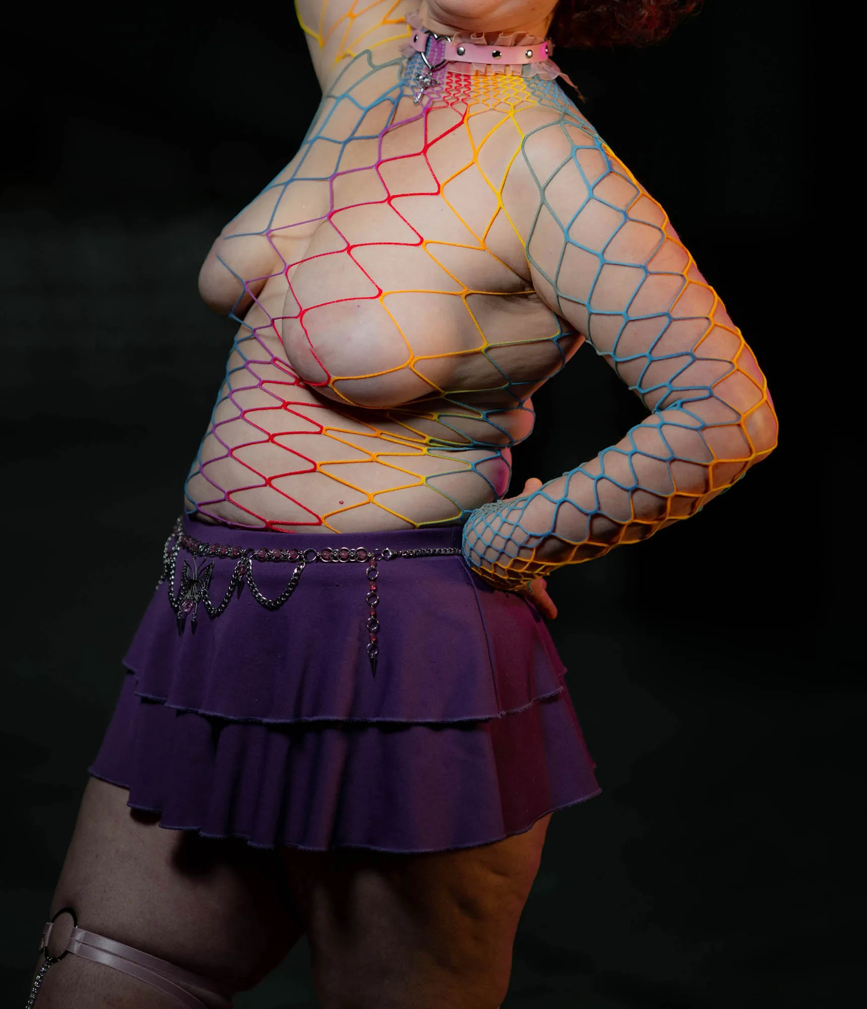 Violet Rainbow Skirt