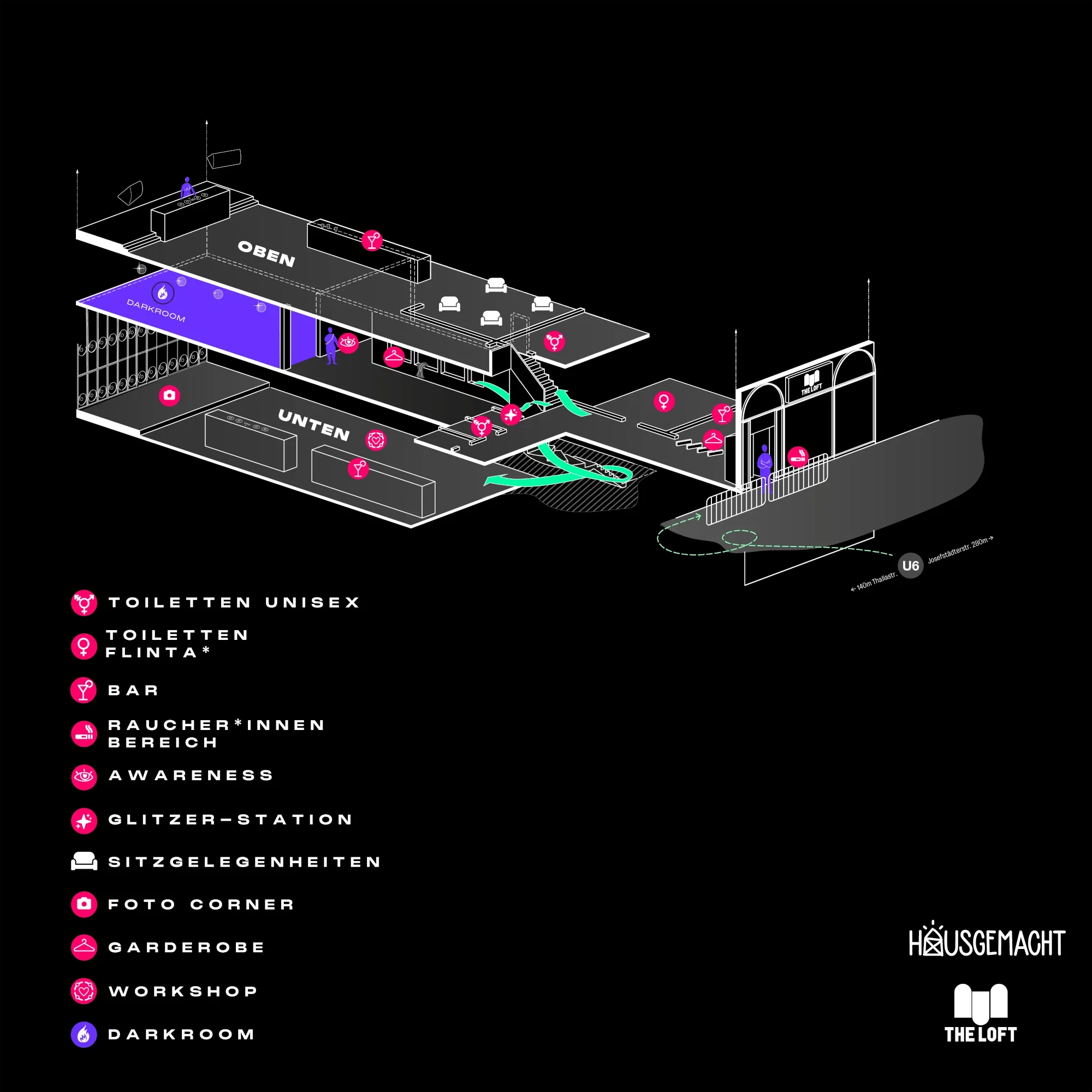 The Loft floorplan