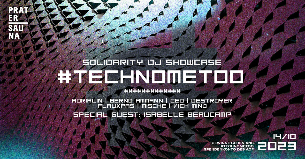 #Technometoo Solidarity DJ Showcase